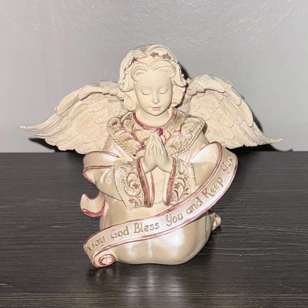 2003 Vintage Collectable 5" Sarah's Angels "Adeline" figurine Prayer Religious